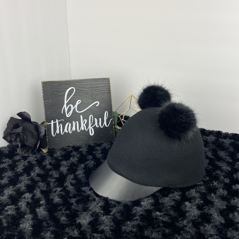 H&M Double Puffball Hat - Picture 2 of 15